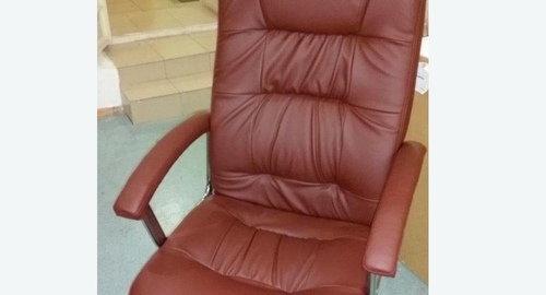Обтяжка офисного кресла. Бухарестская